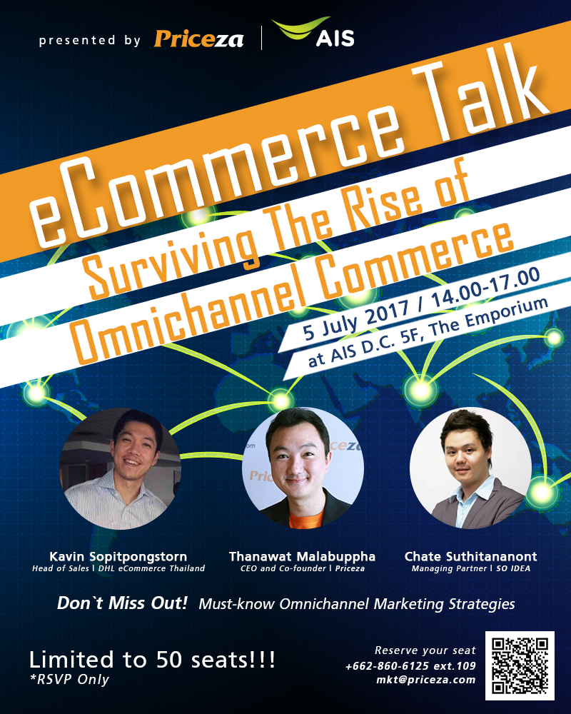 Priceza Organizes eCommerce Talk 3 – Surviving the Rise of Omnichannel Commerce